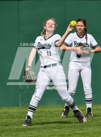 Thumbnail 1 in Reagan [Ronald] vs Antonian Prep (NEISD Softball Tournament) photogallery.