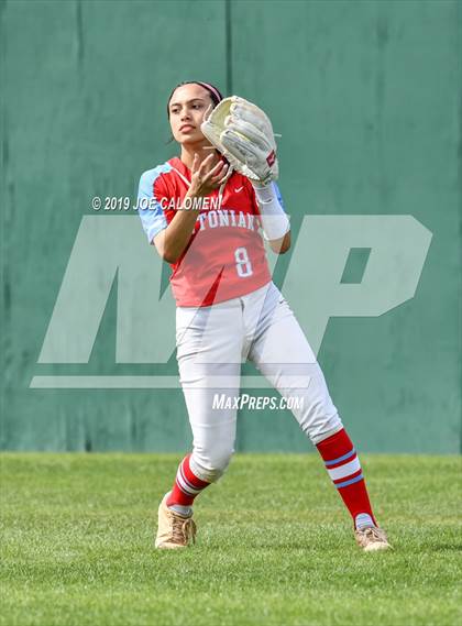 Thumbnail 3 in Reagan [Ronald] vs Antonian Prep (NEISD Softball Tournament) photogallery.