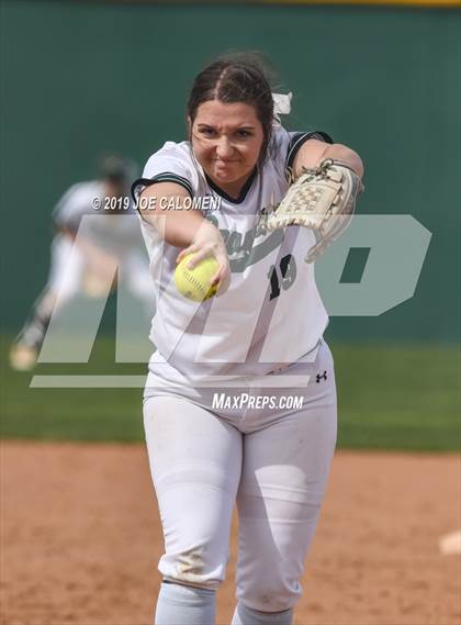 Thumbnail 2 in Reagan [Ronald] vs Antonian Prep (NEISD Softball Tournament) photogallery.