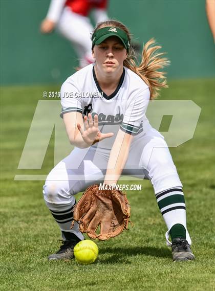 Thumbnail 1 in Reagan [Ronald] vs Antonian Prep (NEISD Softball Tournament) photogallery.