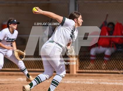 Thumbnail 2 in Reagan [Ronald] vs Antonian Prep (NEISD Softball Tournament) photogallery.
