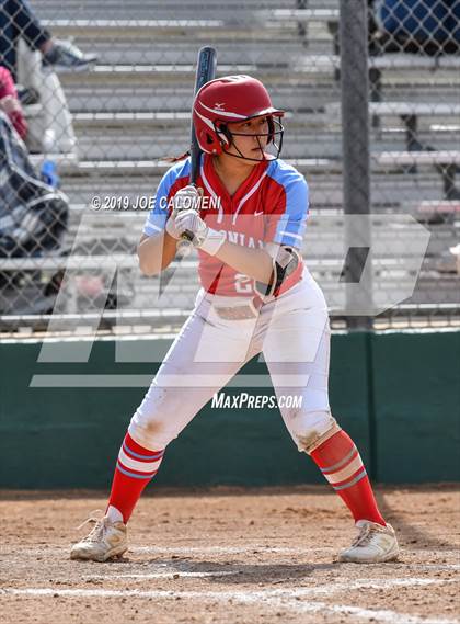 Thumbnail 3 in Reagan [Ronald] vs Antonian Prep (NEISD Softball Tournament) photogallery.
