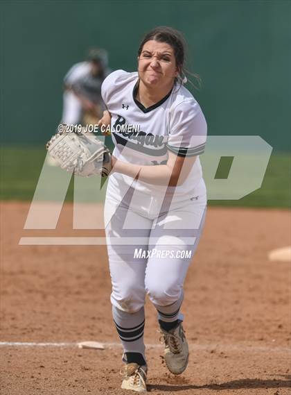 Thumbnail 2 in Reagan [Ronald] vs Antonian Prep (NEISD Softball Tournament) photogallery.