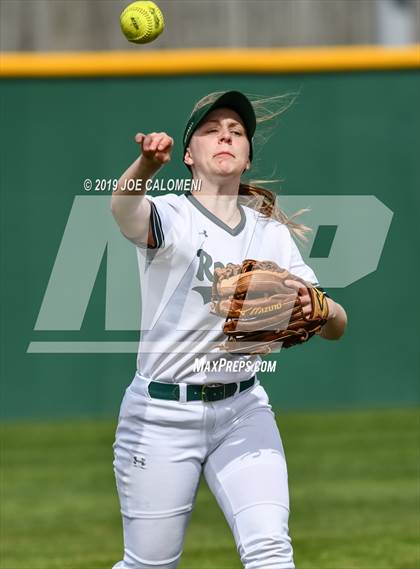 Thumbnail 2 in Reagan [Ronald] vs Antonian Prep (NEISD Softball Tournament) photogallery.