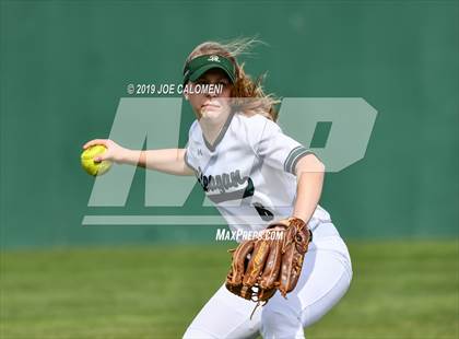 Thumbnail 3 in Reagan [Ronald] vs Antonian Prep (NEISD Softball Tournament) photogallery.