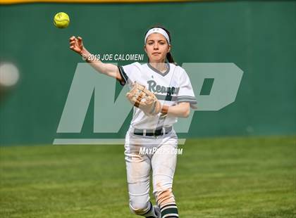 Thumbnail 3 in Reagan [Ronald] vs Antonian Prep (NEISD Softball Tournament) photogallery.