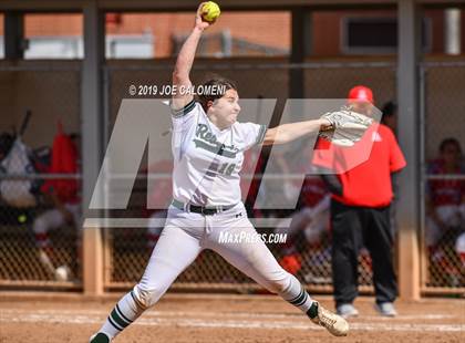 Thumbnail 2 in Reagan [Ronald] vs Antonian Prep (NEISD Softball Tournament) photogallery.