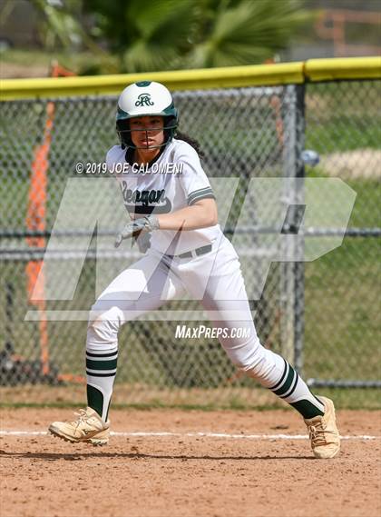 Thumbnail 2 in Reagan [Ronald] vs Antonian Prep (NEISD Softball Tournament) photogallery.