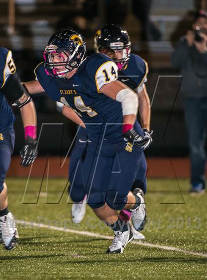 Thumbnail 1 in St. Mary's vs. Bishop Fenwick photogallery.