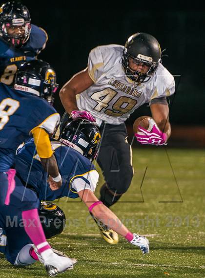 Thumbnail 1 in St. Mary's vs. Bishop Fenwick photogallery.