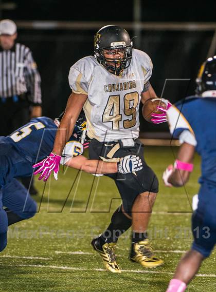 Thumbnail 2 in St. Mary's vs. Bishop Fenwick photogallery.