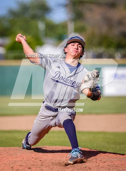 Thumbnail 1 in Downey @ Elk Grove (CIF SJS Div2 Round 1 Playoff) photogallery.