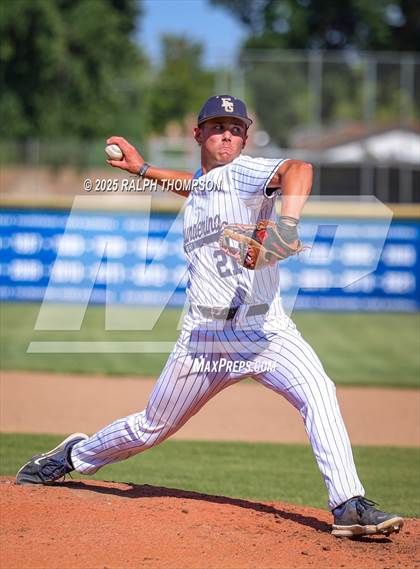 Thumbnail 3 in Downey @ Elk Grove (CIF SJS Div2 Round 1 Playoff) photogallery.