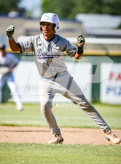 Thumbnail 3 in Downey @ Elk Grove (CIF SJS Div2 Round 1 Playoff) photogallery.