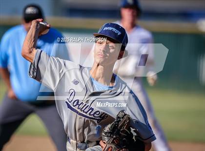 Thumbnail 2 in Downey @ Elk Grove (CIF SJS Div2 Round 1 Playoff) photogallery.