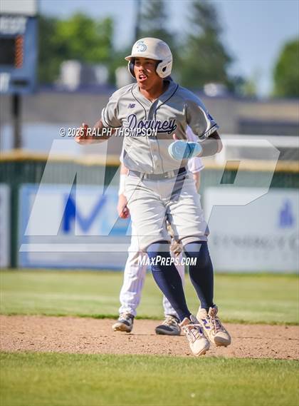 Thumbnail 3 in Downey @ Elk Grove (CIF SJS Div2 Round 1 Playoff) photogallery.
