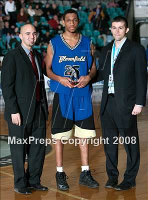 Thumbnail 1 in Bloomfield Tech vs. Colts Neck (HoopGroup Boardwalk Showcase) photogallery.