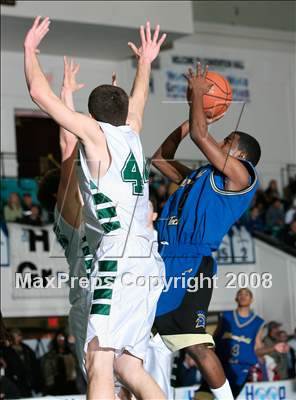 Thumbnail 2 in Bloomfield Tech vs. Colts Neck (HoopGroup Boardwalk Showcase) photogallery.