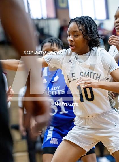 Thumbnail 1 in Scotland vs E.E. Smith (NCHSAA 3A Third Round) photogallery.