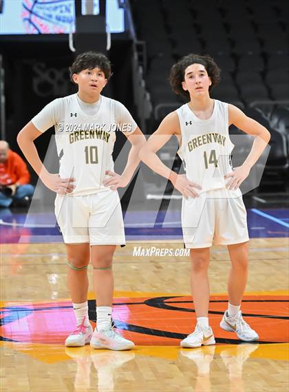 Thumbnail 1 in Shadow Mountain vs. Greenway (Hoopin' It Up At The Arena) photogallery.