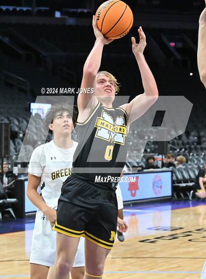 Thumbnail 2 in Shadow Mountain vs. Greenway (Hoopin' It Up At The Arena) photogallery.