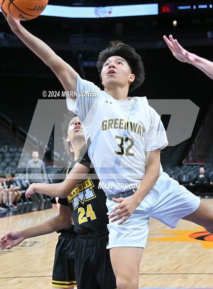 Thumbnail 3 in Shadow Mountain vs. Greenway (Hoopin' It Up At The Arena) photogallery.