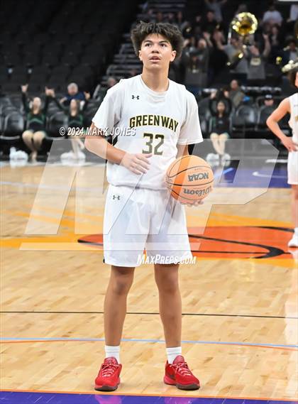Thumbnail 1 in Shadow Mountain vs. Greenway (Hoopin' It Up At The Arena) photogallery.