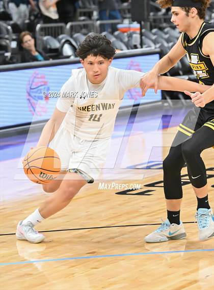 Thumbnail 3 in Shadow Mountain vs. Greenway (Hoopin' It Up At The Arena) photogallery.