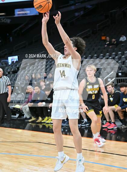 Thumbnail 3 in Shadow Mountain vs. Greenway (Hoopin' It Up At The Arena) photogallery.