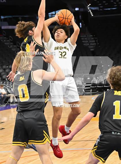 Thumbnail 2 in Shadow Mountain vs. Greenway (Hoopin' It Up At The Arena) photogallery.