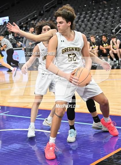 Thumbnail 1 in Shadow Mountain vs. Greenway (Hoopin' It Up At The Arena) photogallery.