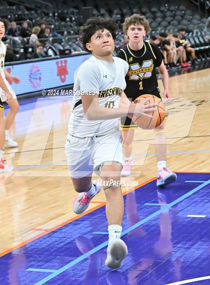 Thumbnail 2 in Shadow Mountain vs. Greenway (Hoopin' It Up At The Arena) photogallery.
