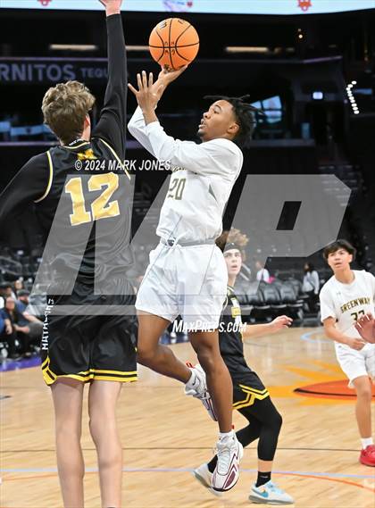 Thumbnail 3 in Shadow Mountain vs. Greenway (Hoopin' It Up At The Arena) photogallery.