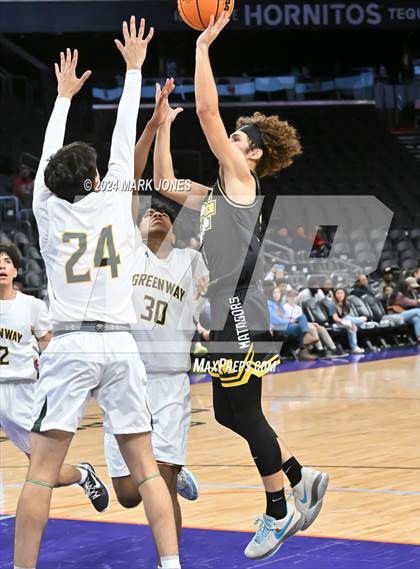 Thumbnail 1 in Shadow Mountain vs. Greenway (Hoopin' It Up At The Arena) photogallery.