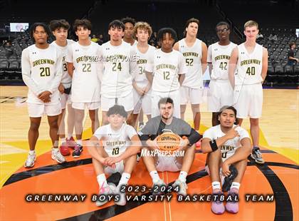 Thumbnail 3 in Shadow Mountain vs. Greenway (Hoopin' It Up At The Arena) photogallery.