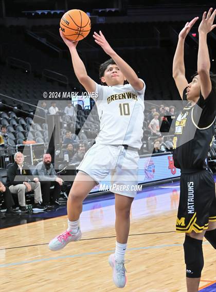 Thumbnail 3 in Shadow Mountain vs. Greenway (Hoopin' It Up At The Arena) photogallery.