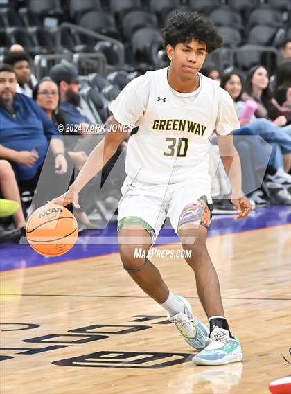 Thumbnail 1 in Shadow Mountain vs. Greenway (Hoopin' It Up At The Arena) photogallery.