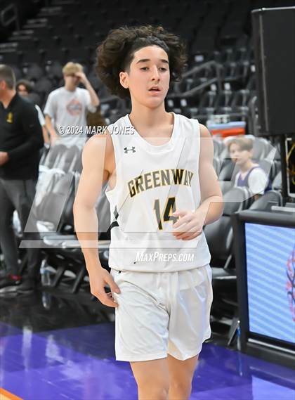 Thumbnail 3 in Shadow Mountain vs. Greenway (Hoopin' It Up At The Arena) photogallery.