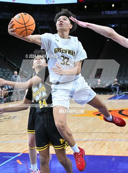Thumbnail 2 in Shadow Mountain vs. Greenway (Hoopin' It Up At The Arena) photogallery.