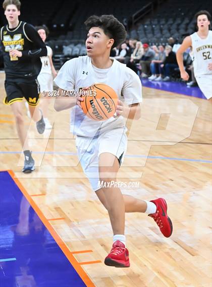 Thumbnail 3 in Shadow Mountain vs. Greenway (Hoopin' It Up At The Arena) photogallery.