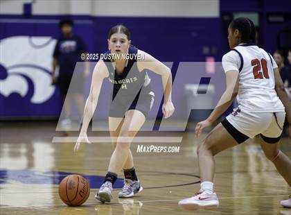 Thumbnail 3 in Cypress Springs vs. Tomball Memorial (UIL Basketball 6A D2 Region 2 Bi-District) photogallery.