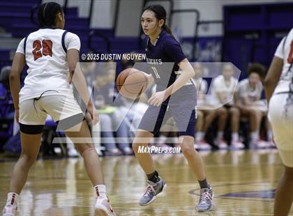 Thumbnail 2 in Cypress Springs vs. Tomball Memorial (UIL Basketball 6A D2 Region 2 Bi-District) photogallery.