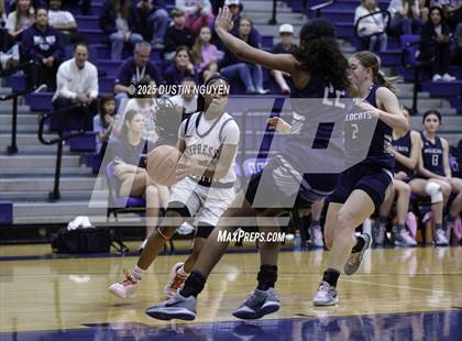 Thumbnail 3 in Cypress Springs vs. Tomball Memorial (UIL Basketball 6A D2 Region 2 Bi-District) photogallery.