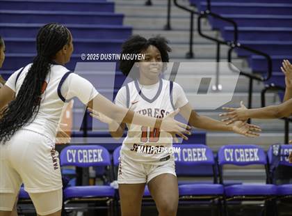 Thumbnail 1 in Cypress Springs vs. Tomball Memorial (UIL Basketball 6A D2 Region 2 Bi-District) photogallery.