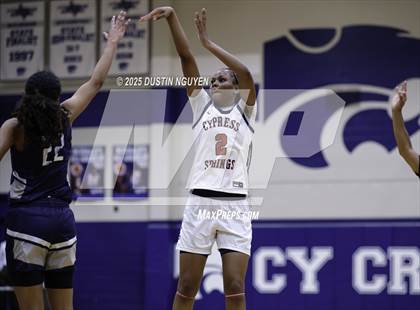 Thumbnail 1 in Cypress Springs vs. Tomball Memorial (UIL Basketball 6A D2 Region 2 Bi-District) photogallery.