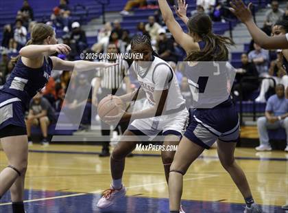 Thumbnail 1 in Cypress Springs vs. Tomball Memorial (UIL Basketball 6A D2 Region 2 Bi-District) photogallery.