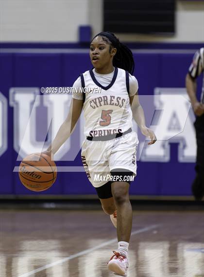 Thumbnail 1 in Cypress Springs vs. Tomball Memorial (UIL Basketball 6A D2 Region 2 Bi-District) photogallery.