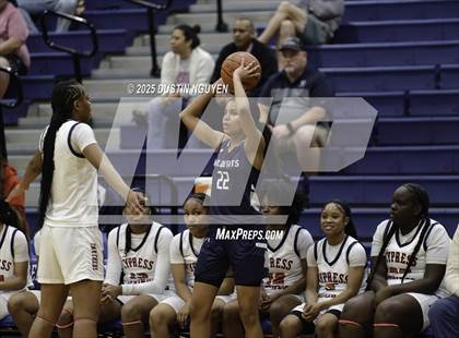 Thumbnail 2 in Cypress Springs vs. Tomball Memorial (UIL Basketball 6A D2 Region 2 Bi-District) photogallery.