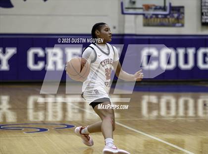Thumbnail 1 in Cypress Springs vs. Tomball Memorial (UIL Basketball 6A D2 Region 2 Bi-District) photogallery.