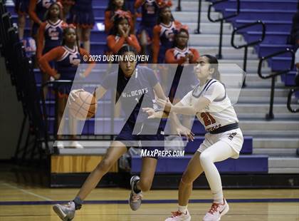 Thumbnail 1 in Cypress Springs vs. Tomball Memorial (UIL Basketball 6A D2 Region 2 Bi-District) photogallery.